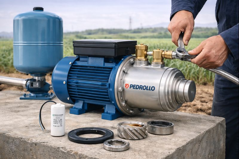 اسعار مواتير المياه في مصر: دليل شامل عن Pedrollo pump وأفضل طرق صيانة مواتير مياه