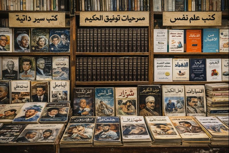 كتب سير ذاتية ومسرحيات توفيق الحكيم وكتب علم نفس: أفضل اختيارات القراءة لتنمية العقل والثقافة